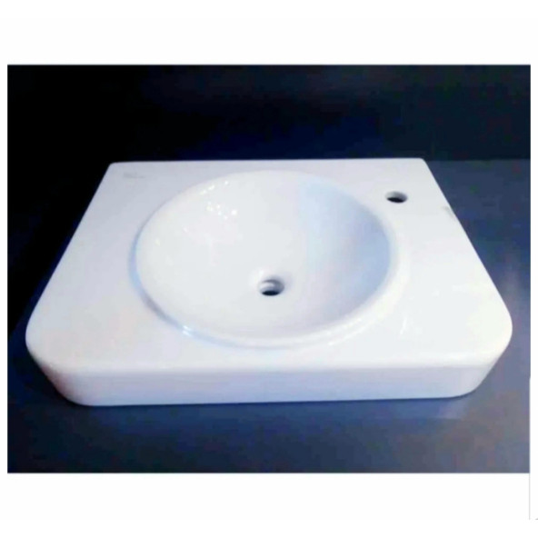 VitrA Water Jewels Lavabo 60 cm - Tezgah Üstü - Sağdan Batarya Delikli