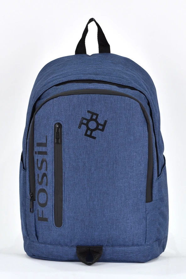 Fossil Unisex Çok Gözlü Günlük Seyahat Okul Sırt Çantası Lacivert 9500 - 2