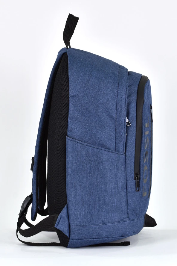 Fossil Unisex Çok Gözlü Günlük Seyahat Okul Sırt Çantası Lacivert 9500 - 3