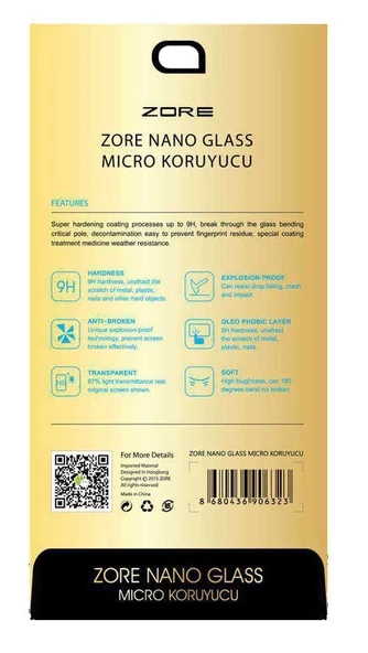 Sony Xperia Premium Nano Micro Temperli Ekran Koruyucu