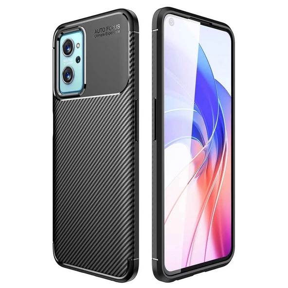 Oppo A76 Uyumlu Kılıf  Negro Silikon Kapak