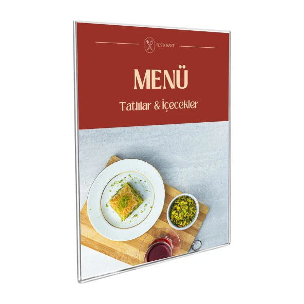 U Tipi Dikey Mıknatıslı Card 2,17"x3,58" - 5,5x9,1 cm Fotoğraflık - 5 Lİ PAKET - 4