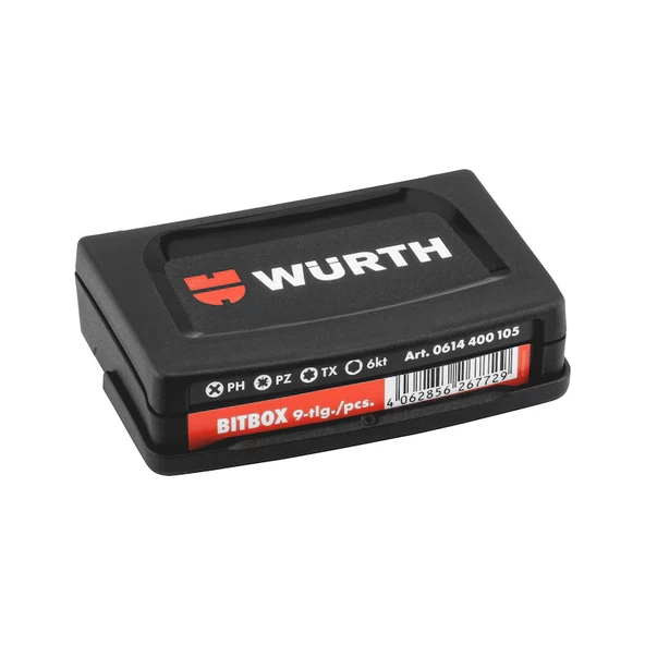 WÜRTH BİTS UÇ SETİ PH/PZ/TX/ALLEN-9P - 3