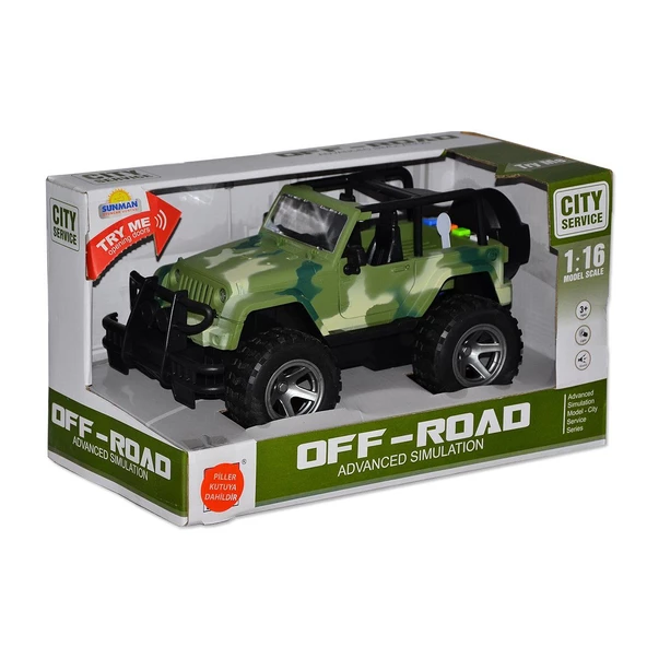10390 1:16 Sesli ve Işıklı Jeep - 3