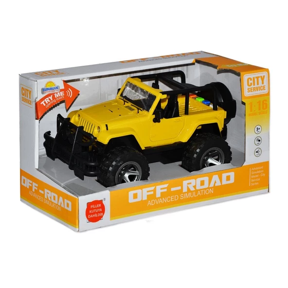 10390 1:16 Sesli ve Işıklı Jeep - 2