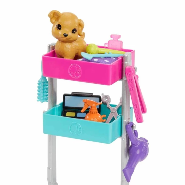 HNK95 Barbie Stilist Bebekler Oyun Setleri - 4