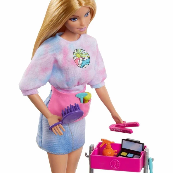 HNK95 Barbie Stilist Bebekler Oyun Setleri - 3