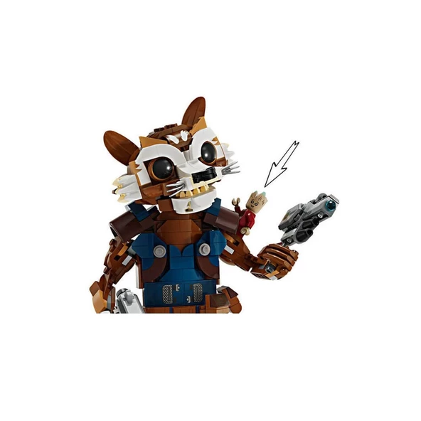 76282 Lego Marvel Rocket ve Bebek Groot 566 parça +10 yaş - 3