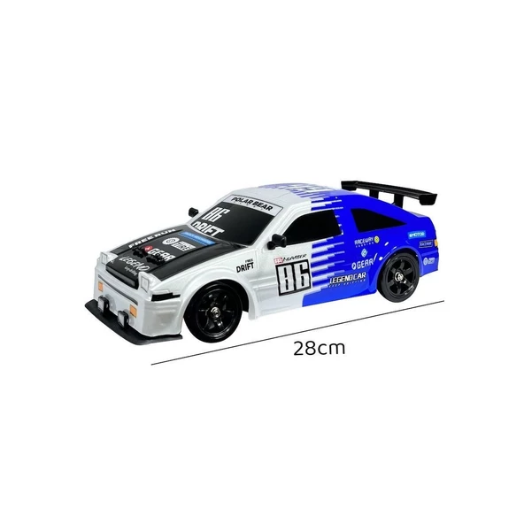HB-SC16A07 Kumandalı  4x4 Drift Araba Işıklı ve Buharlı 1:16 -Vardem - 3