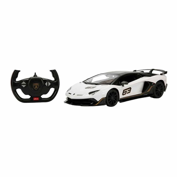 96010 Uzaktan Kumandalı Lamborghini Aventador SVJ Işıklı Araba 34 cm -Sunman - 3