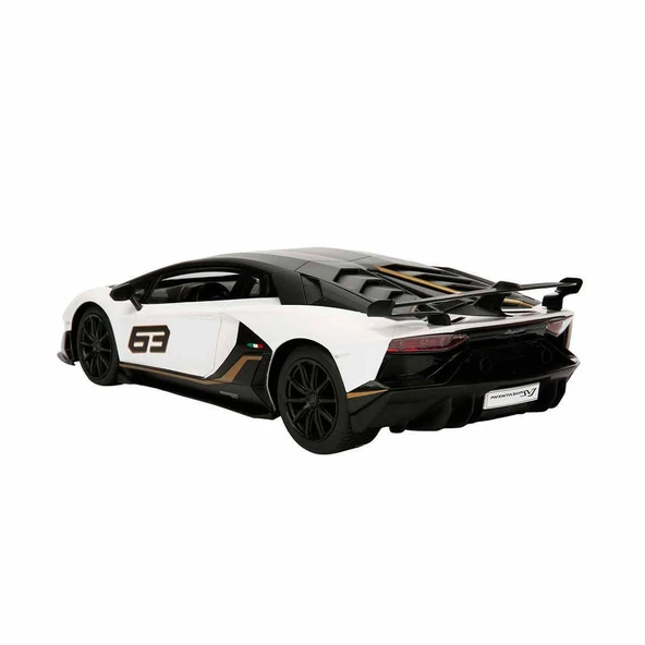 96010 Uzaktan Kumandalı Lamborghini Aventador SVJ Işıklı Araba 34 cm -Sunman - 5