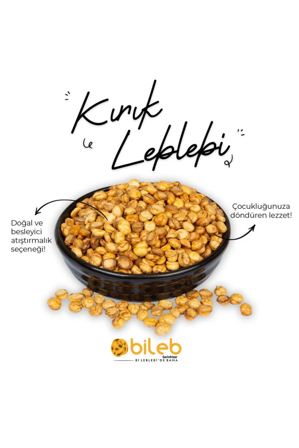 Leblebi Kırık 400 gr ( Çocukluğun Leblebisi ) (TUZSUZ) - 3
