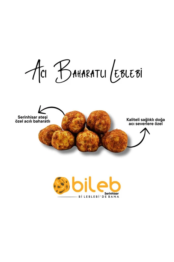 Leblebi Acı Baharatlı Leblebi 1 Kg