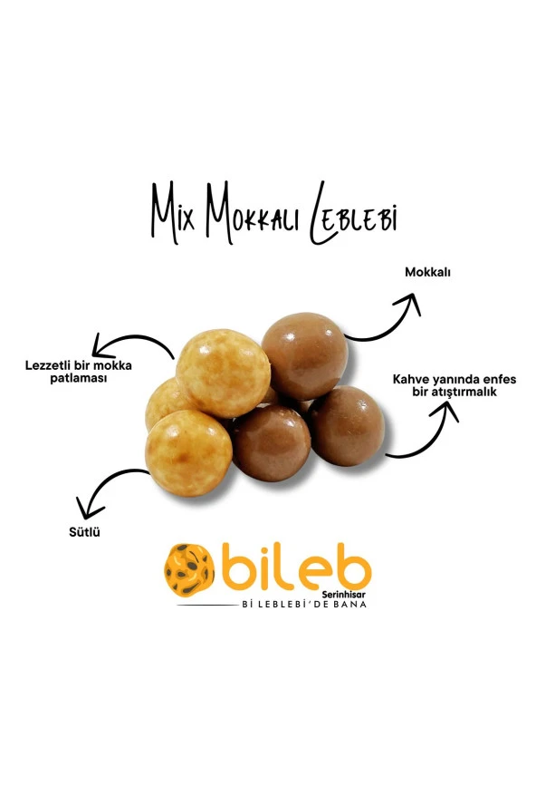 Leblebi Mix Mocha Sütlü Leblebi 250 gr