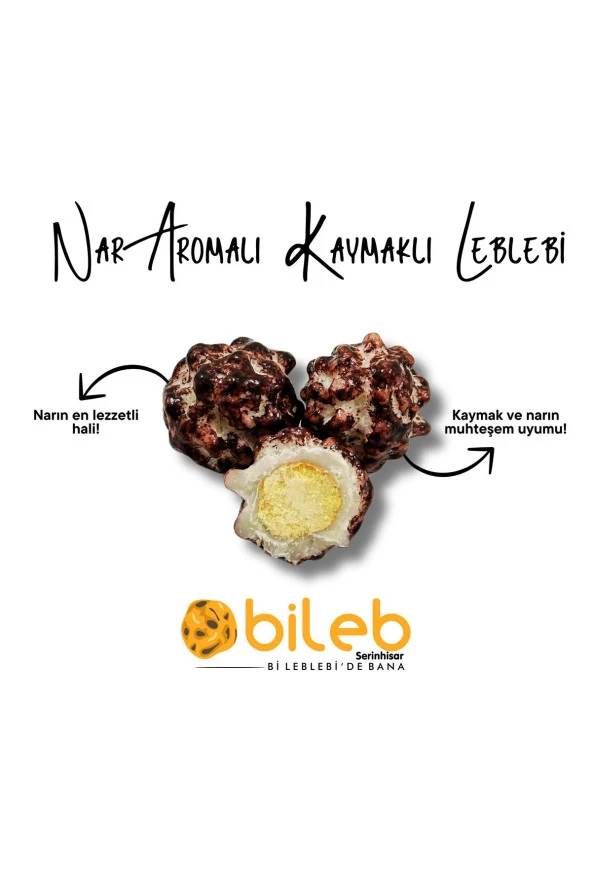 Nar Aromalı Kaymaklı Leblebi 250 Gr