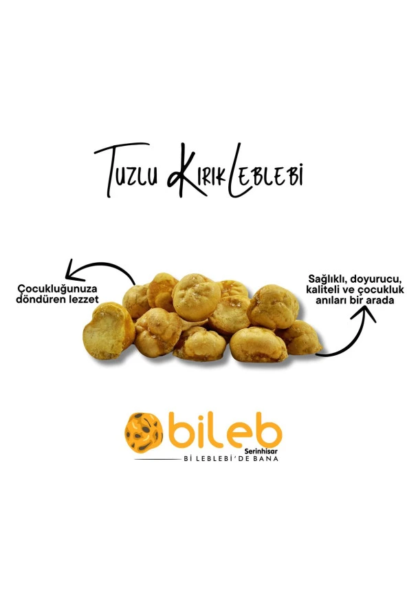 leblebi Kırık Leblebi (TUZLU) 750 Gr Cocukluğunuzun Leblebisi