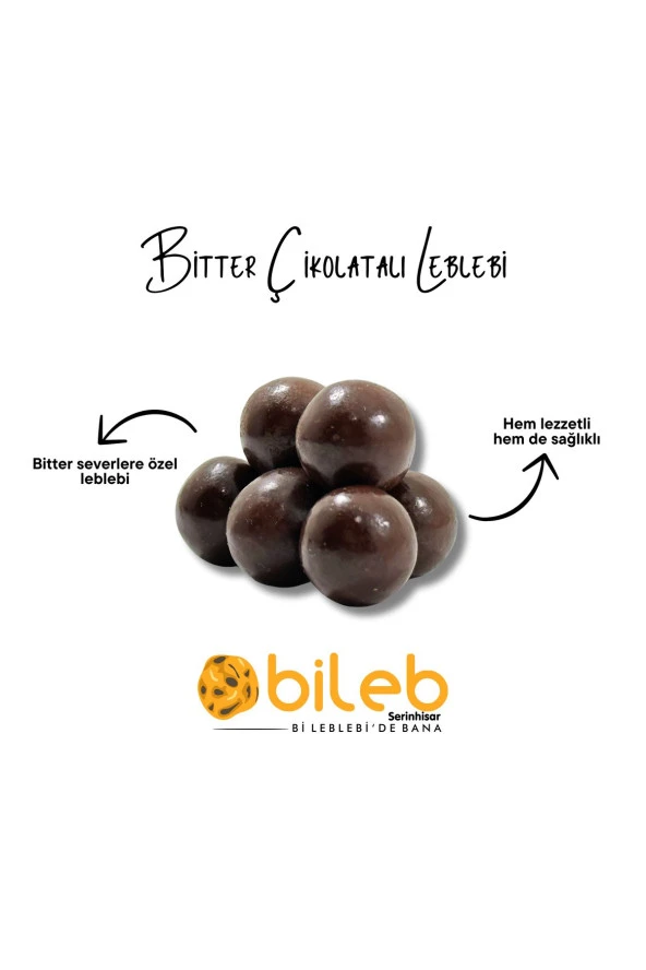 Leblebi Bitter Çikolatalı 250 Gr Leblebi