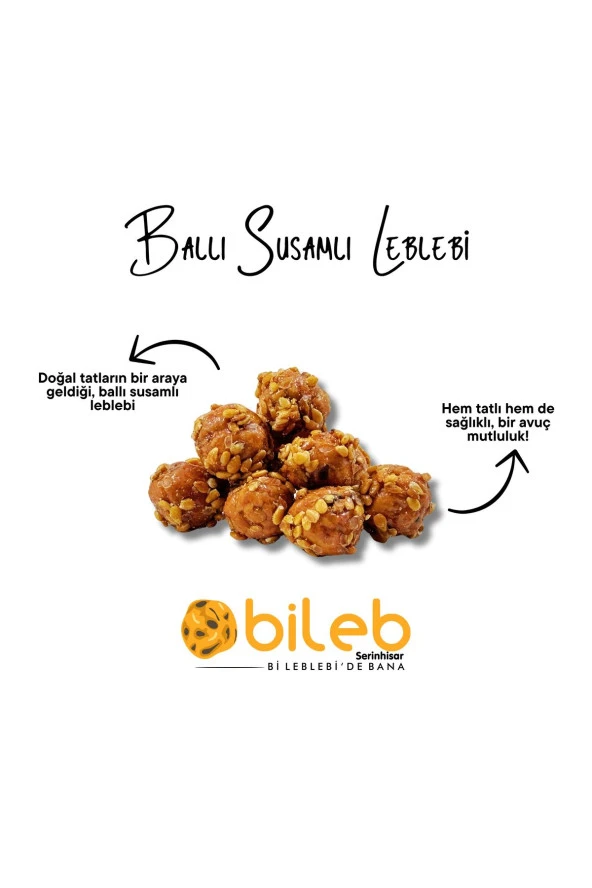 Ballı Susamlı Leblebi 400 gr