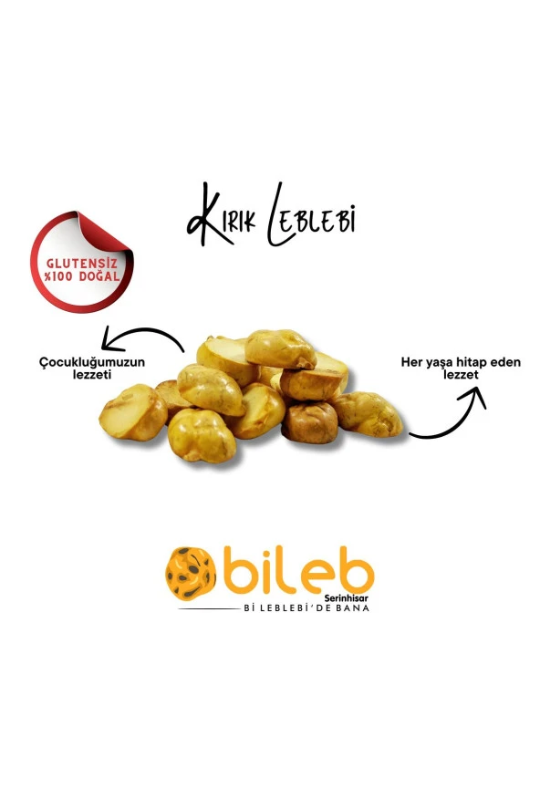 Leblebi Kırık 400 gr ( Çocukluğun Leblebisi ) (TUZSUZ)