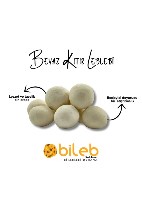 Beyaz Kıtır Leblebi 1 Kg