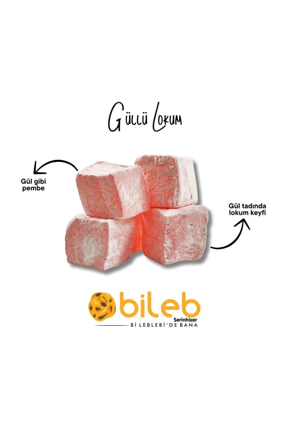 Lokum Güllü Lokum & (250 GR)