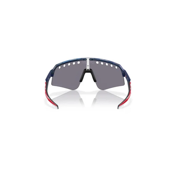 Oakley Sutro Lite Sweep Güneş Gözlüğü 946528 Amerikan Bayraklı TLD Blue ColorShift Prizm Grey - Resim 7