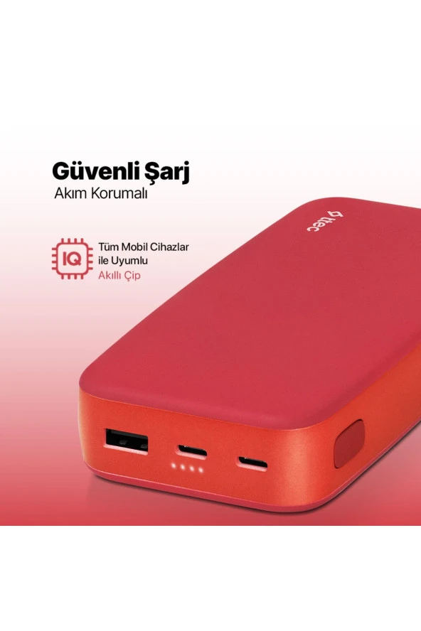 Ttec 2BB212GK ChargeUp Pro 20.00 0mAh PD 20W Taşınabilir Hızlı Şarj Aleti / Powerbank - 5
