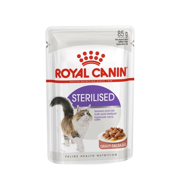 Royal Canin Gravy Sterilised Kısırlaştırılmış Yaş Kedi Maması 85gr