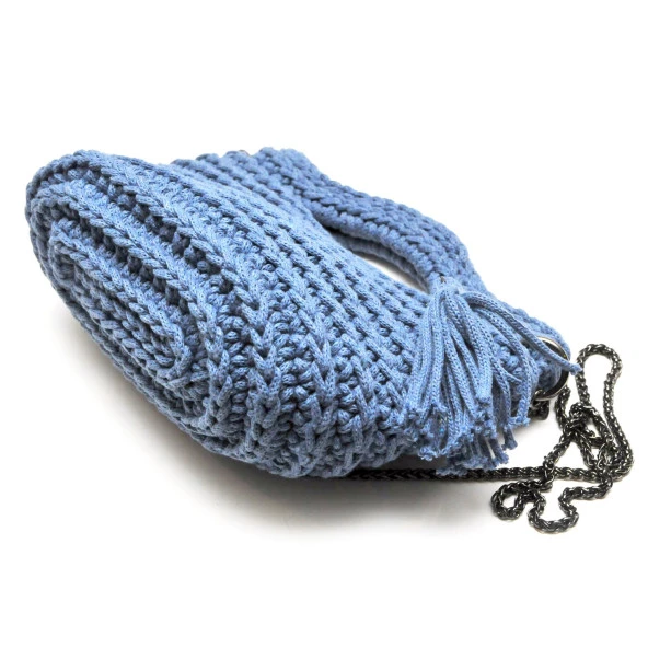 Handmade Makrome İp Tasarım Kadın Çanta - 4