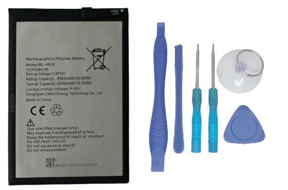 Infinix HOT 30İ Batarya Pil Sıfır Orijinal + TAMİR SETİ - 1