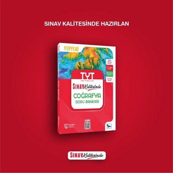 Sınav Yayınları 2025 Sınav Kalitesinde TYT Coğrafya Soru Bankası