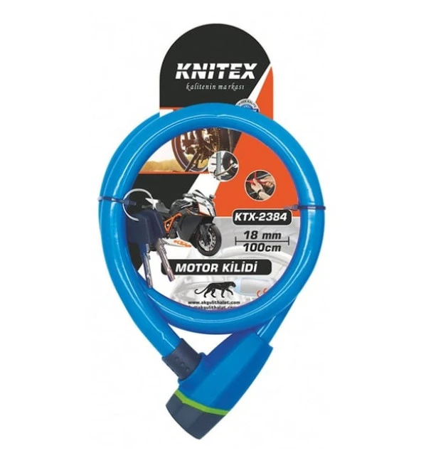 Knitex 2384 Kalın Motor Kilidi 18mmx100 cm - 4