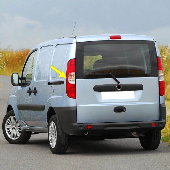 Fiat Doblo 2005-2009 Sol Arka Fren Sinyal Stop Lambası Camı
