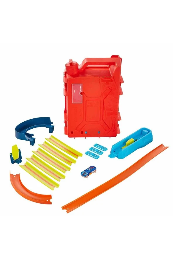 Track Builder Unlimited Benzin Bidonu Akrobasi Seti Hdx78 - 6