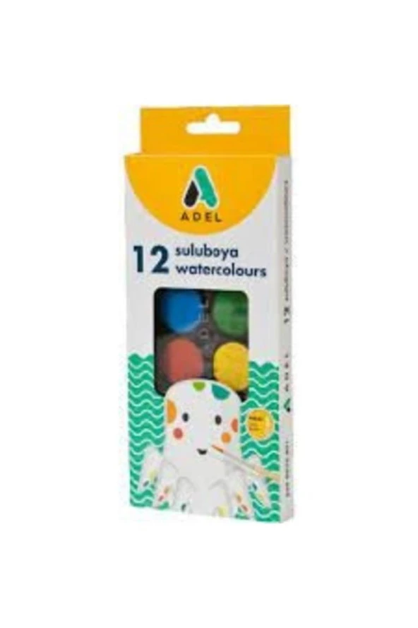 Adel Suluboya 12 Renk 24 Ml 2290933001