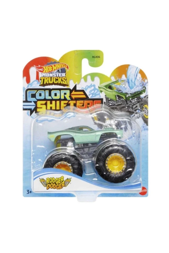 Hot Wheels Monster Trucks Renk Değiştiren Araçlar Hgx06-hgx11