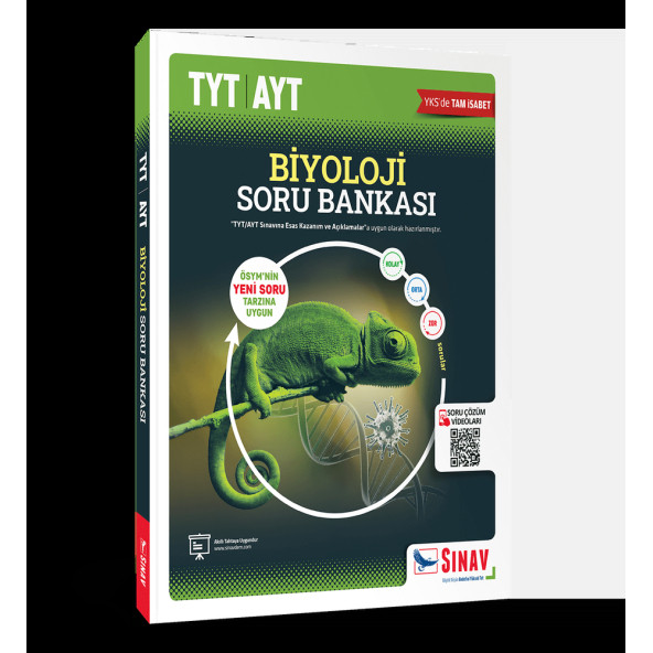 Sınav Yayınları TYT AYT Biyoloji Soru Bankası - 1