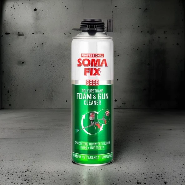 Somafix Pu Köpük Tabanca Temizleyici 500ml - Resim 3
