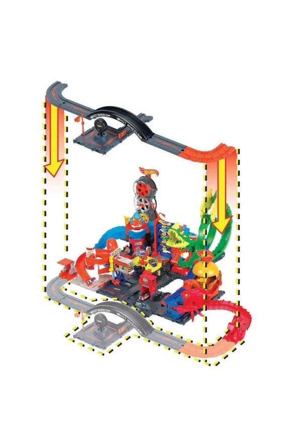 HDN95 Hot Wheels Pist Dünyası Oyun Seti - 3