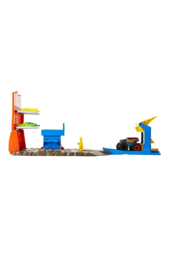 HFB12 Monster Trucks Patlama İstasyonu Oyun Seti , Hot Wheels Monster Trucks - 3