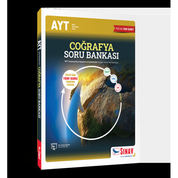 Sınav Yayınları AYT Coğrafya Soru Bankası
