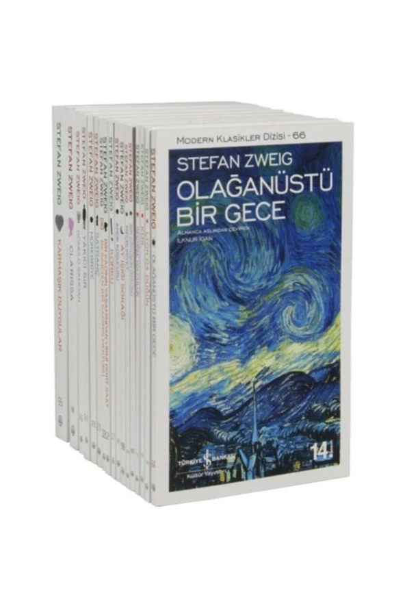 Iş Kültür Stefan Zweig Kitapları Modern Klasikler Serisi 17 Kitap Set