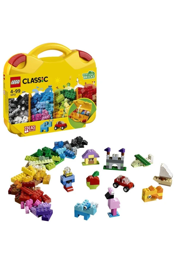 Classic Yaratıcı Çanta 10713 - 4 Yaş ve Üzeri Çocuklar için Oyuncak Yapım Seti (213 Parça) - 2
