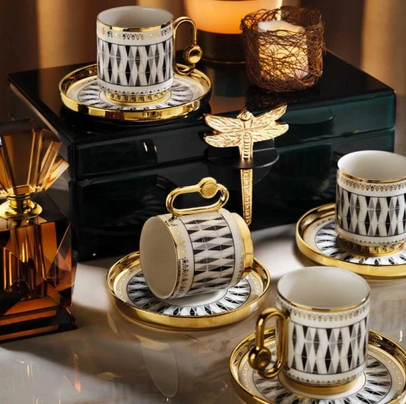 Aryıldız Dawn 6 Kişilik Kahve Fincan Takımı