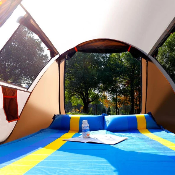 Valkyrie 3-4 Kişilik Hızlı Kurulum Otomatik Kamp Çadırı Sineklikli Çift Pencereli Su Geçirmez 240x150x110cm 4 Mevsim - 6