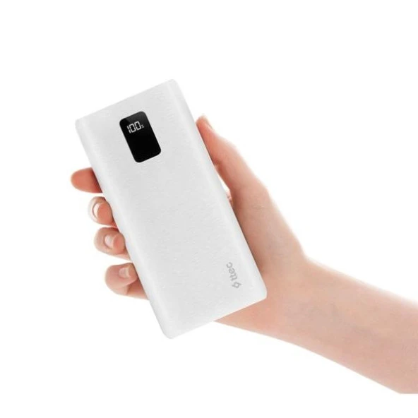Ttec 2BB202B PowerSlim Trio LCD 10.000mAh PD 22,5W Dahili Kablolu Taşınabilir Şarj Aleti / Powerbank - 2