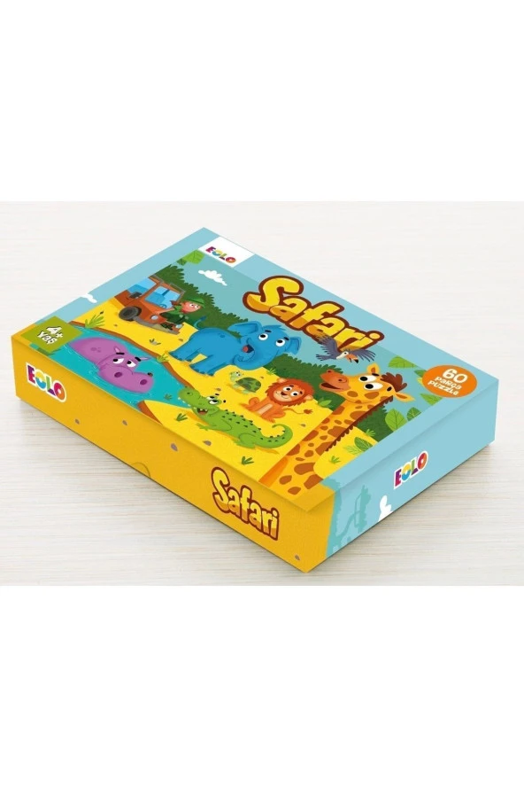 60 Parça Puzzle - Safari