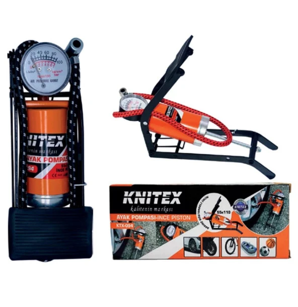 Knitex İnce Piston Ayak Pompası Ktx-094