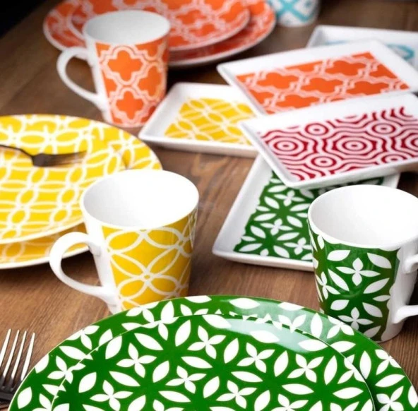 Aryıldız Casablanca 24 Parça Kahvaltı ve Sunum Seti 517782 - 3