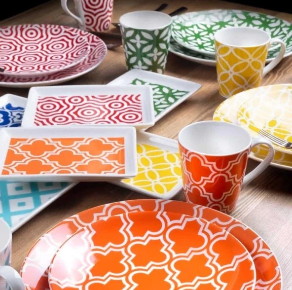 Aryıldız Casablanca 24 Parça Kahvaltı ve Sunum Seti 517782 - 4